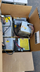 BOX LOT- POWER SUPPLIES MISC