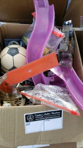 BOX LOT- PINBALL PARTS MISC ETC.