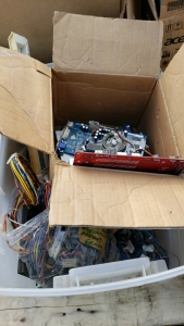 BOX LOT- ARCADE GAME MISC WIRE HARRNESS PARTS ETC