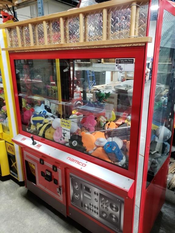 60" ICE FIRE ENGINE DUAL CLAW PLUSH CRANE #1