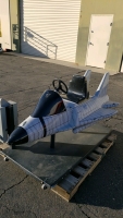 KIDDIE RIDE JET FIGHTER F-14 STYLE RIDER - 2