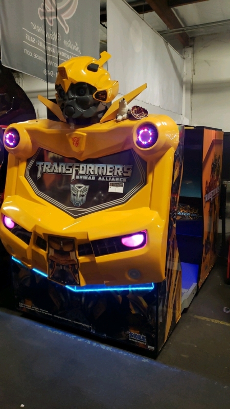 TRANSFORMERS HUMAN ALLIANCE DELUXE ARCADE GAME SEGA