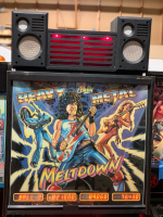 HEAVY METAL MELTDOWN PINBALL MACHINE BALLY 1987 - 7