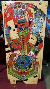 SCARED STIFF BALLY PINBALL PLAYFIELD DECK ONLY