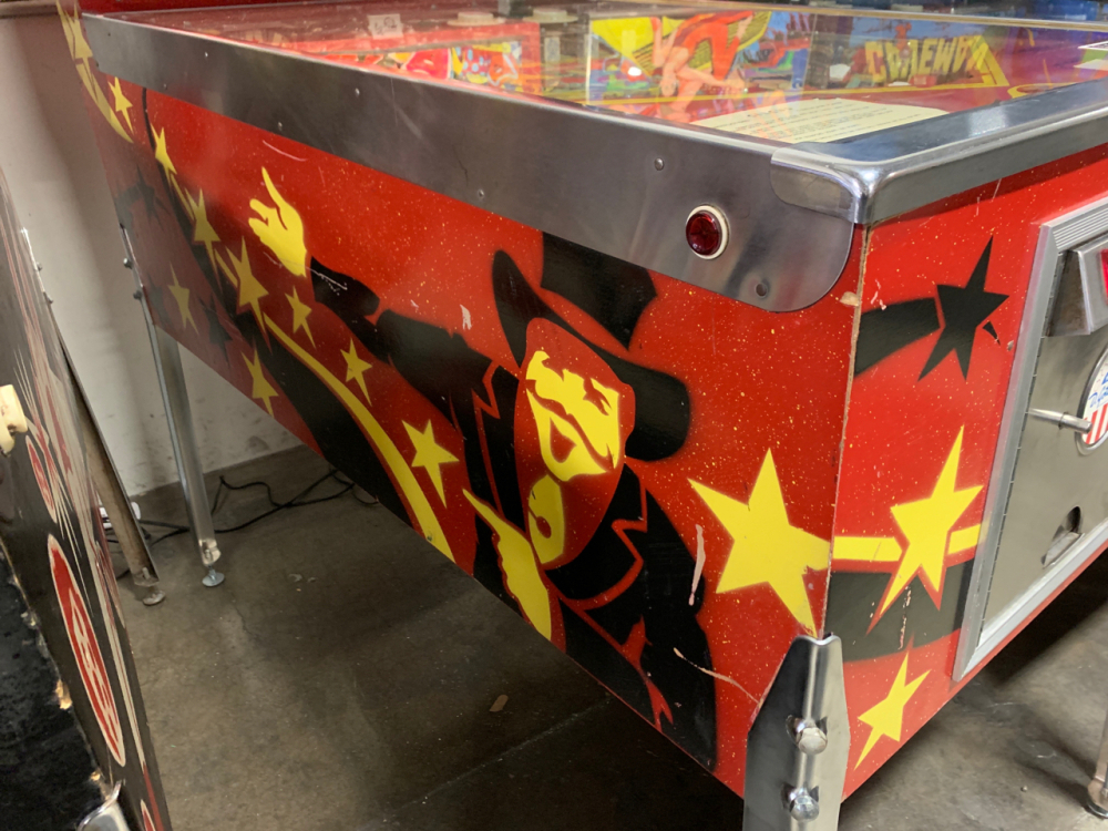 CIRCUS WIDE BODY PINBALL MACHINE GOTTLIEB 1980