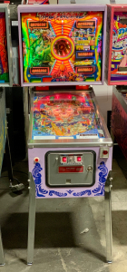 TIME MACHINE CLASSIC PINBALL MACHINE ZACCARIAH 1983