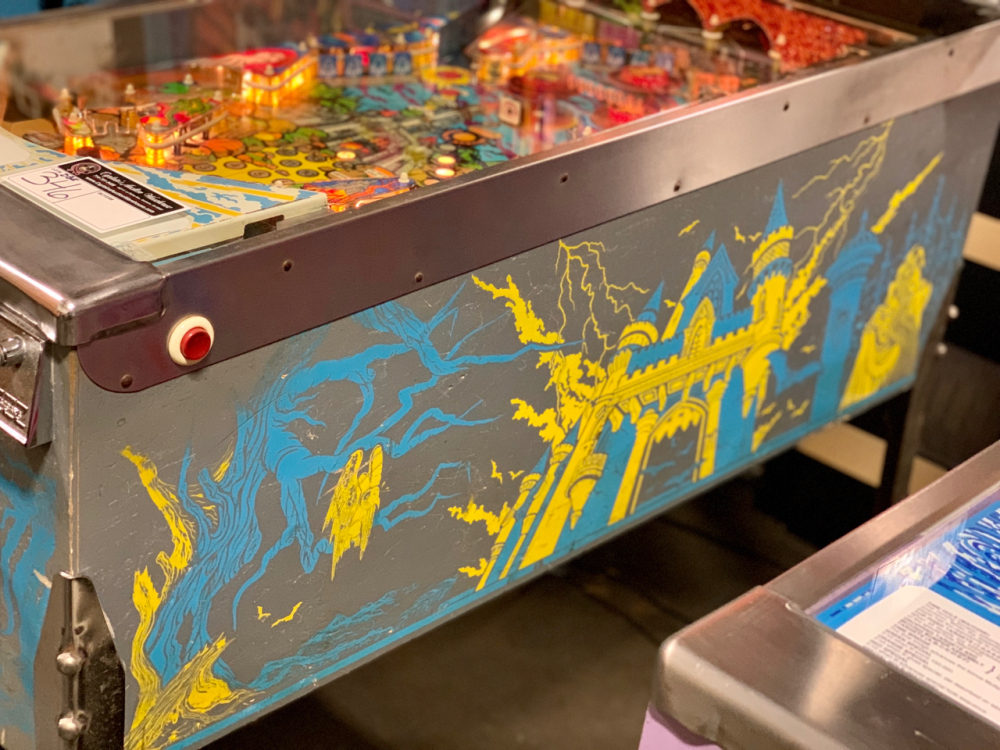 MAGIC CASTLE ZACCARIAH PINBALL MACHINE 1984