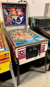 AIRBORNE AVENGER PINBALL PROJECT CABINET ONLY ATARI