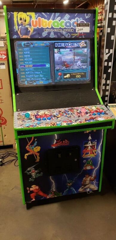 PANDORA MULTICADE UPRIGHT 32" LCD ARCADE GAME #1 H