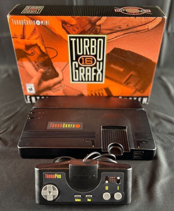 TurboGrafx-16 Mini Complete