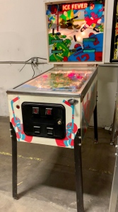 ICE FEVER CLASSIC PINBALL MACHINE GOTTLIEB 1985