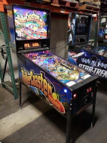 ROLLER COASTER TYCOON PINBALL MACHINE STERN