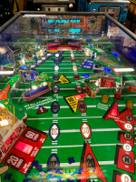 USA FOOTBALL HEAD TO HEAD PINBALL ALVIN G. & CO. 1993 RARE PROTOTYPE - 9