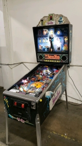 THE ADDAMS FAMILY PINBALL MACHINE BALLY CLASSIC 1992 W/ SPECIAL EDITION ROM SET