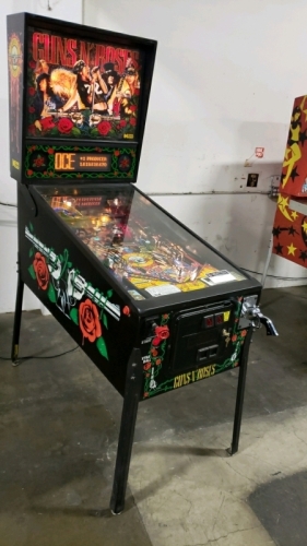 GUNS & ROSES PINBALL MACHINE DATA EAST CLASSIC