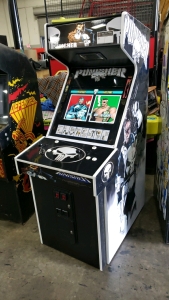 THE PUNISHER DEDICATED UPRIGHT ARCADE GAME LCD MONITOR CUSTOM ARCADE