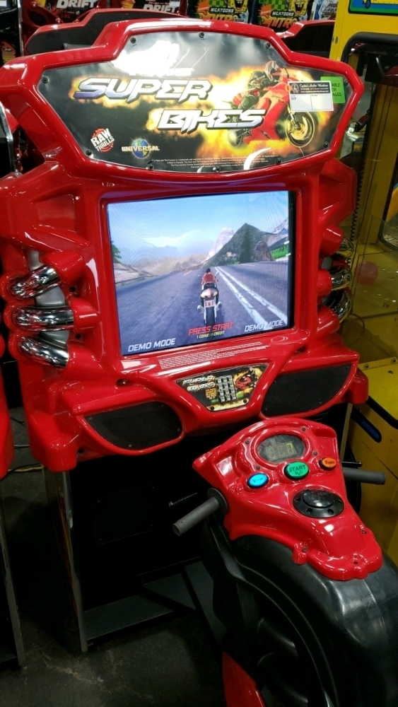 SUPER BIKES FAST & FURIOUS MOTORCYCLE RACING ARCADE GAME #1