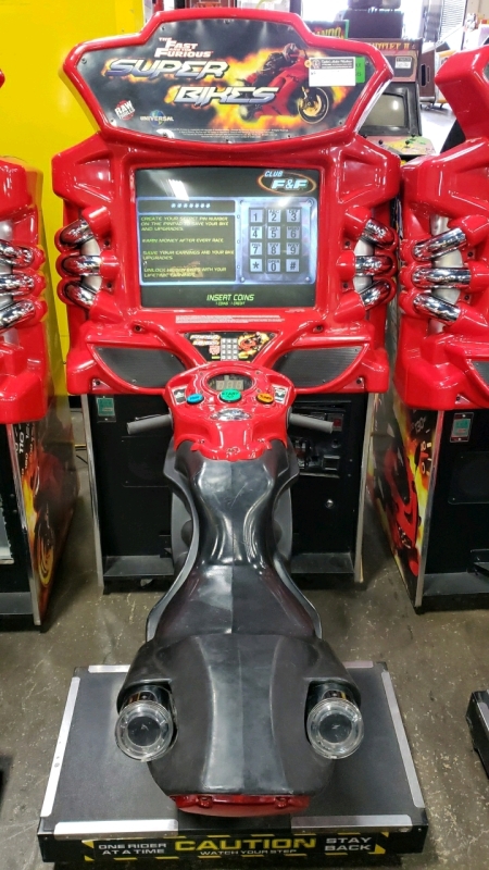 SUPER BIKES FAST & FURIOUS MOTORCYCLE RACING ARCADE GAME #4