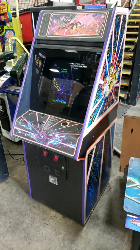 TEMPEST CLASSIC UPRIGHT ARCADE GAME ATARI