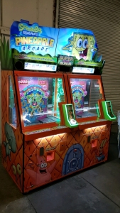 SPONGEBOB PINEAPPLE ARCADE PUSHER REDEMPTION GAME