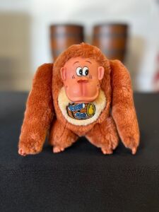 Vintage 1982 Donkey Kong Plush Toy Collectible