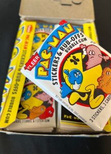 Vintage Pac-Man Cards New Wax Packs in Box by Fleer