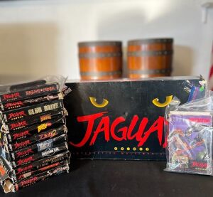 Atari Jaguar CIB Lot + 18 Games