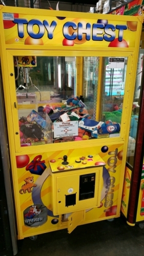 TOY CHEST PLUSH CLAW CRANE MACHINE SMART AL