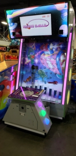 SPACE BALLZ DELUXE TICKET REDEMPTION GAME JENNISON