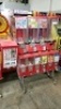 10 HEAD COMBO CANDY STICKER CAPSULE VENDING RACK