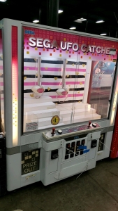 SEGA 60" UFO CATCHER PRIZE MERCHANDISER GAME #1