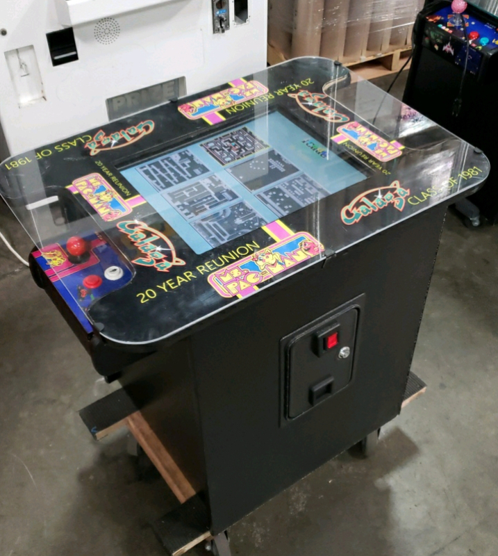 60 IN 1 CLASSIC GAMES COCKTAIL TABLE BRAND NEW W/ LCD