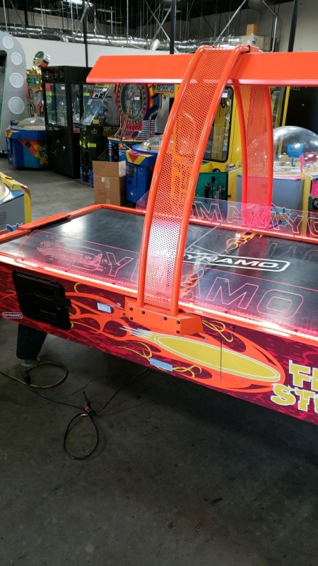 AIR HOCKEY DYNAMO FIRESTORM W/ OVERHEAD SCORING #2