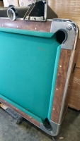 POOL TABLE VALLEY COUGAR 7' SLATE TOP COIN OPERATED - 2