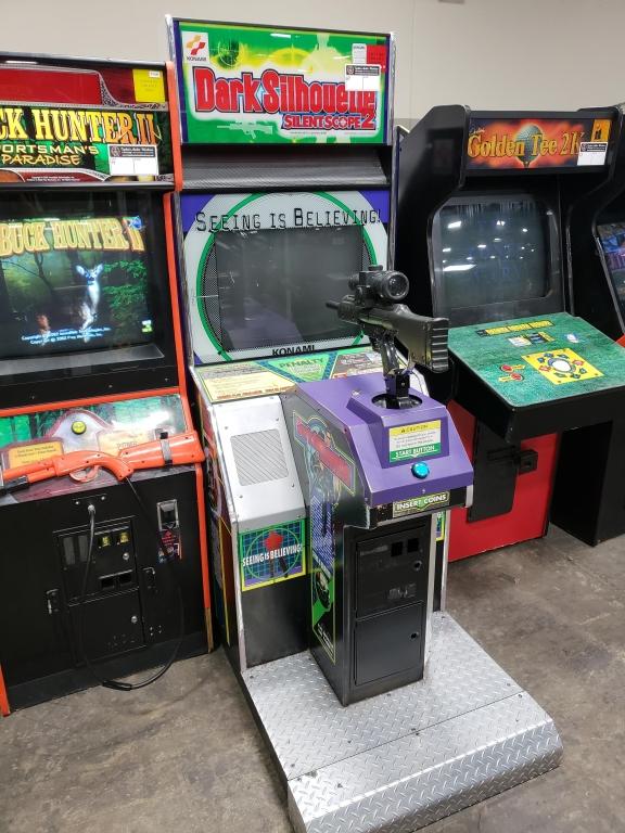 silent scope arcade machine for sale