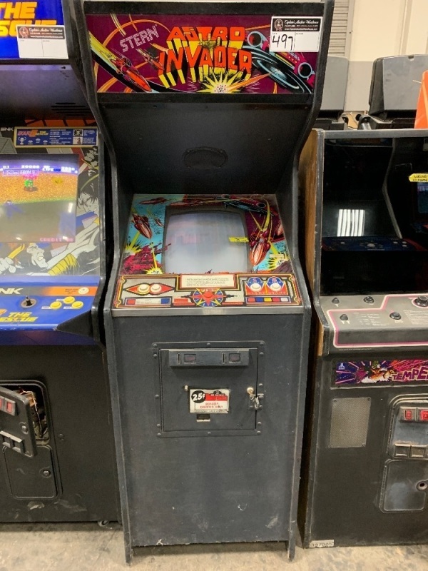 ASTRO INVADERS UPRIGHT ARCADE GAME PROJECT