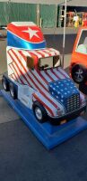 KIDDIE RIDE BIG RIG TRUCKER TRACTOR RIDE ALONG - 2