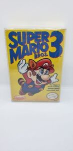 Nintendo NES Super Mario Bros. 3 1990 RV video game