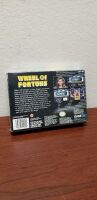 Super Nintendo - Wheel of Fortune 1992 RV Video Game Cartridge CIB - 2