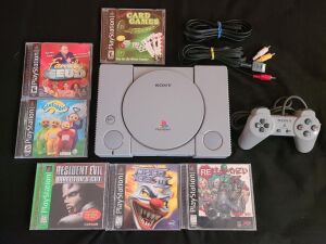 PlayStation Console + 6 games Sony Bundle