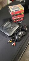 Sega Genesis Console + 7 games - 3