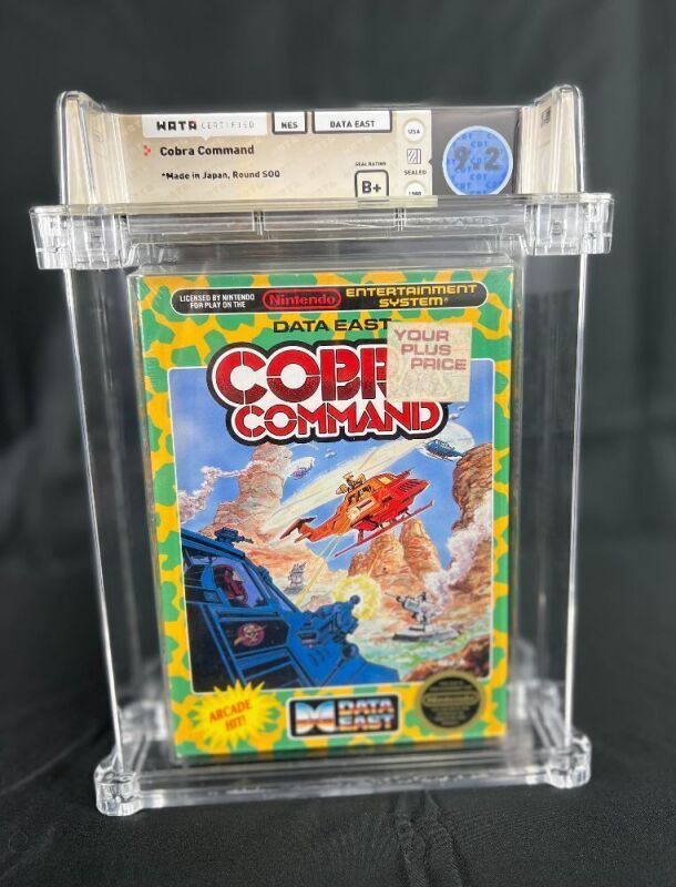 Cobra Command NES Nintendo WATA FACTORY SEALED NEW B+ 9.2