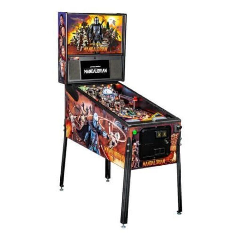 MANDALORIAN PREMIUM PINBALL MACHINE NEW IN BOX