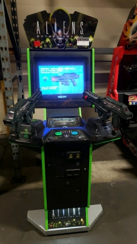 ALIENS EXTERMINATION FIXED GUN SHOOTER ARCADE GAME GLOBAL VR