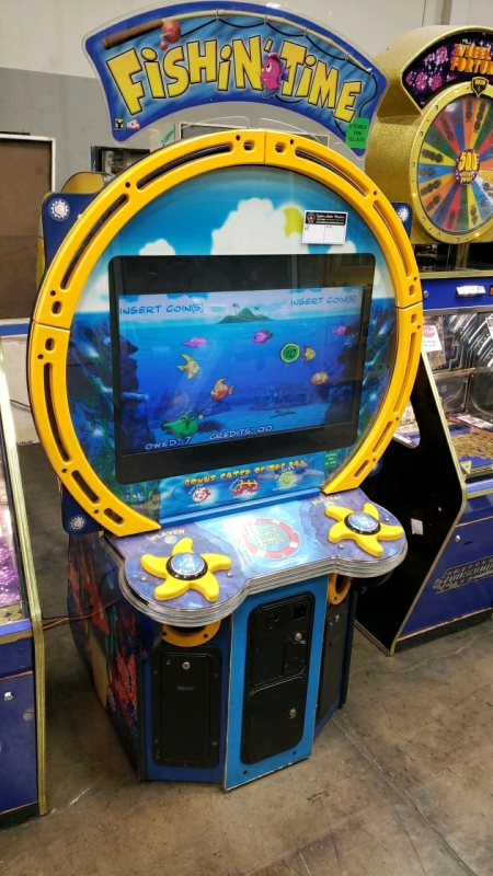 FISHIN' TIME VIDEO TICKET REDEMPTION GAME W/ LCD MONITOR