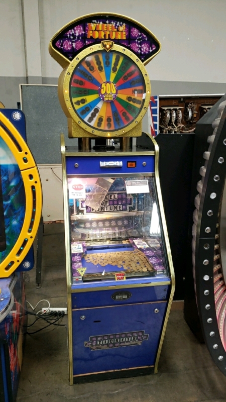 WHEEL OF FORTUNE SINGLE TICKET REDEMPTION PUSHER ARCADE #2