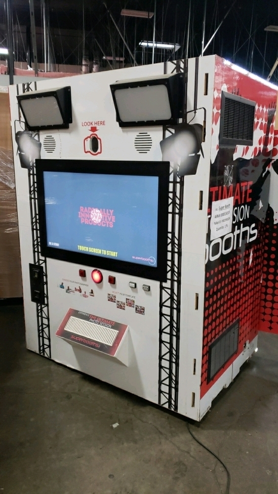 ASN SUPER BOOTH SELF VENDING PHOTO KIOSK BOOTH