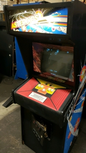 ASTEROIDS CLASSIC UPRIGHT ARCADE GAME ATARI