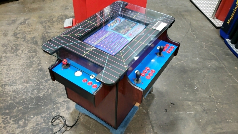 Multicade Table PANDORA BOX 9D MULTICADE COCKTAIL TABLE ARCADE GAME W/ LCD