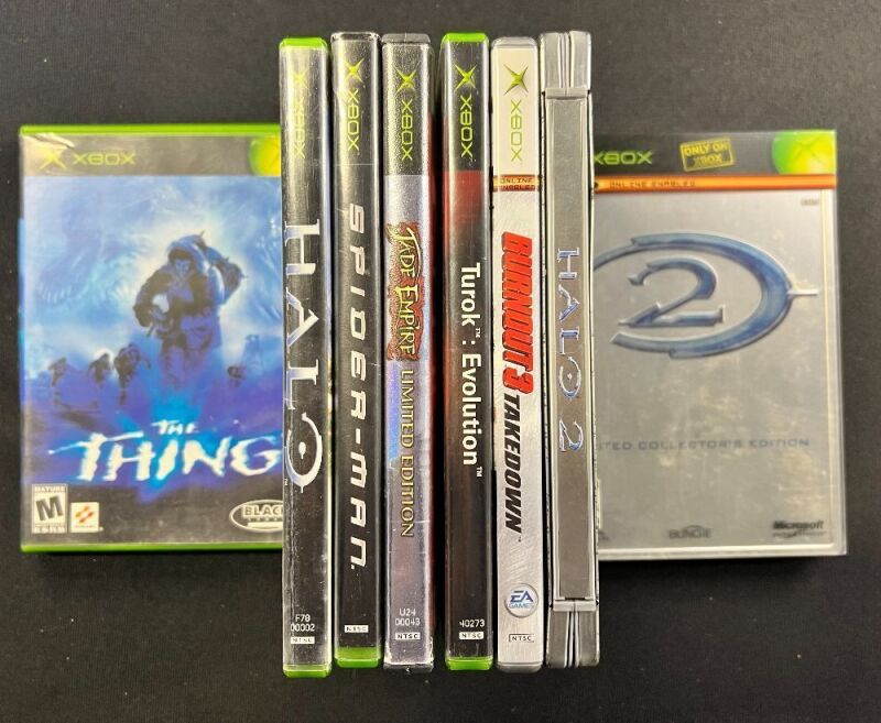 Xbox original 8 game lot